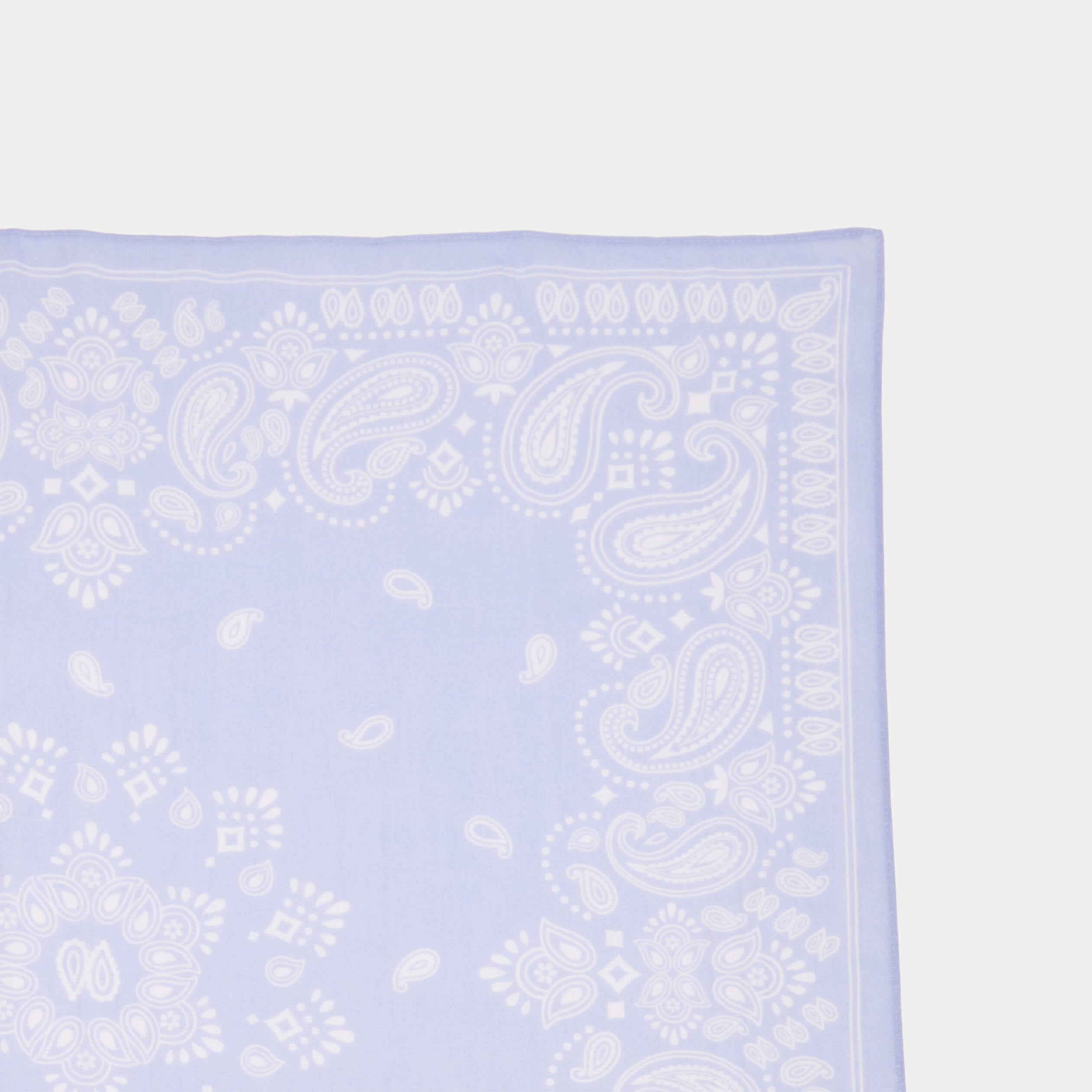 Foulard bleu ciel femme