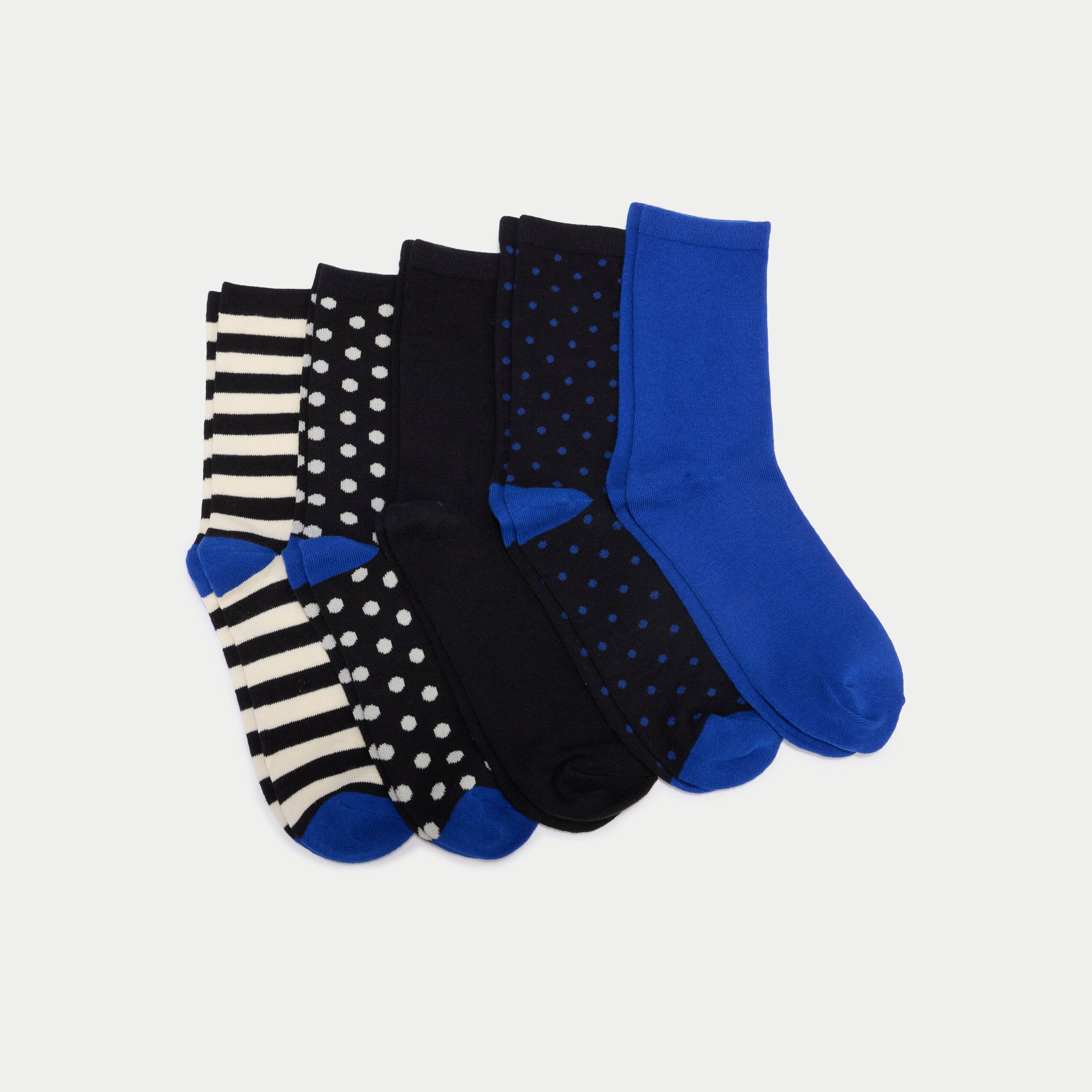 Lot de paires de chaussettes noir femme