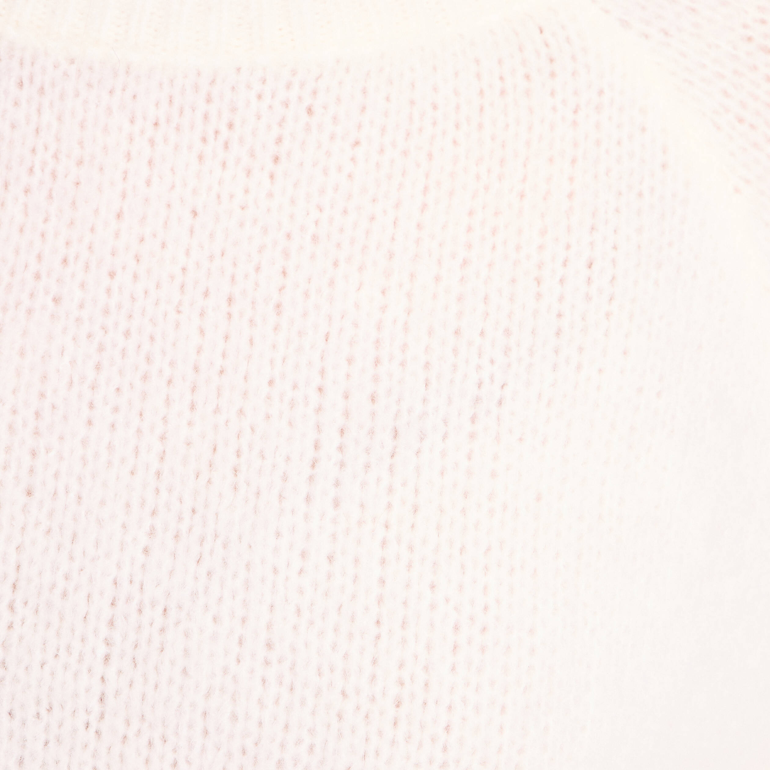 Pull manches longues ecru femme