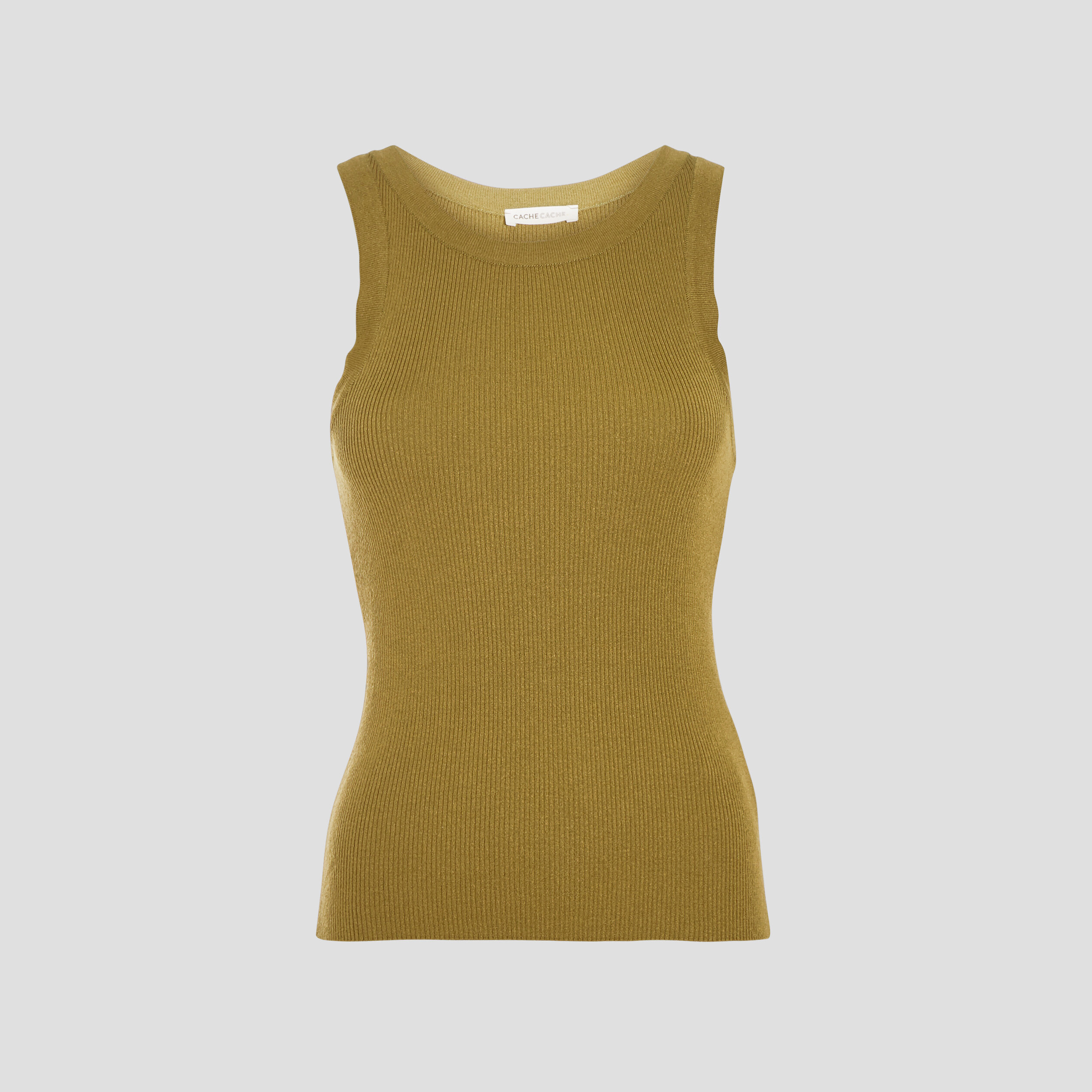 Pull d&eacute;bardeur c&ocirc;tel&eacute; vert olive femme