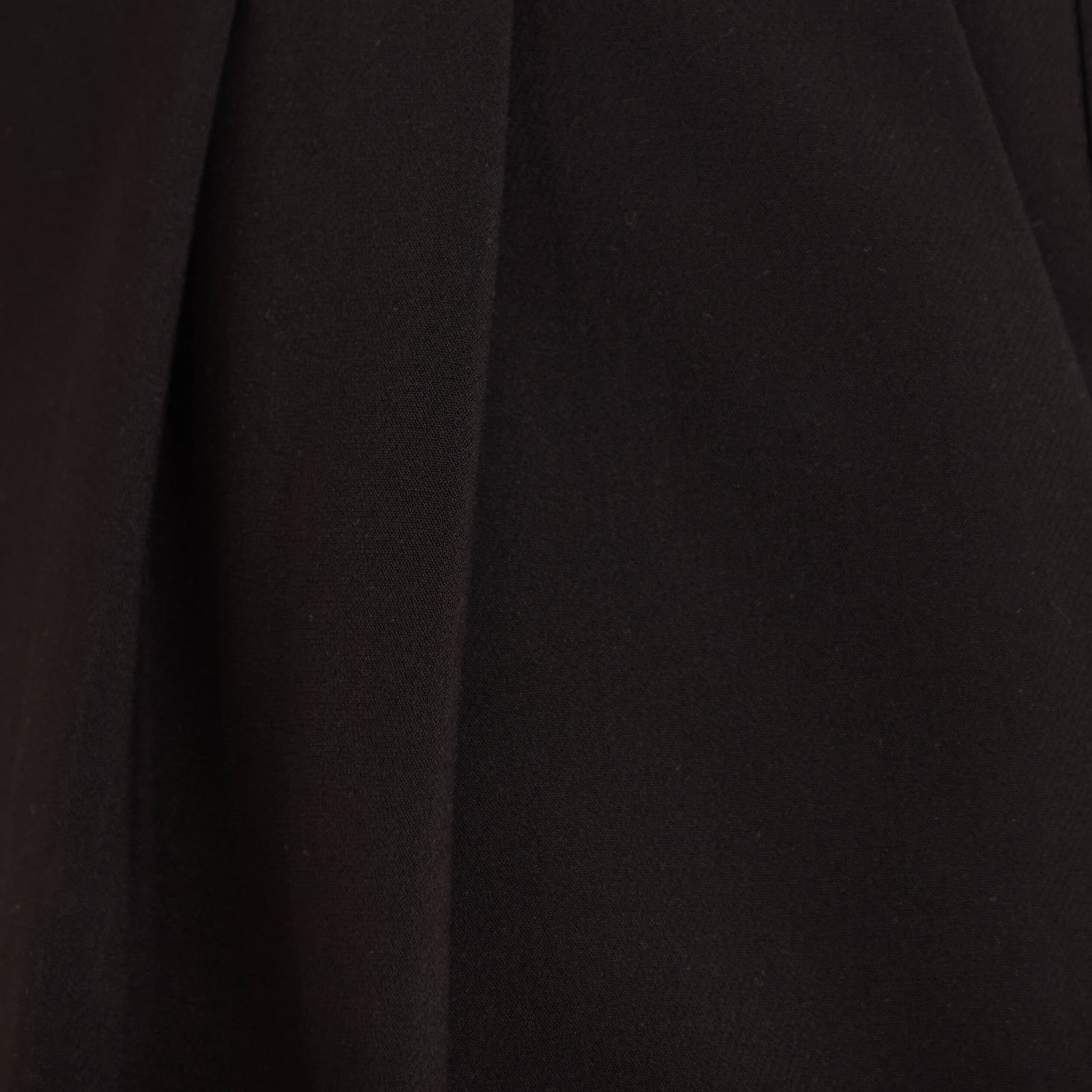 Pantalon large fluide noir femme