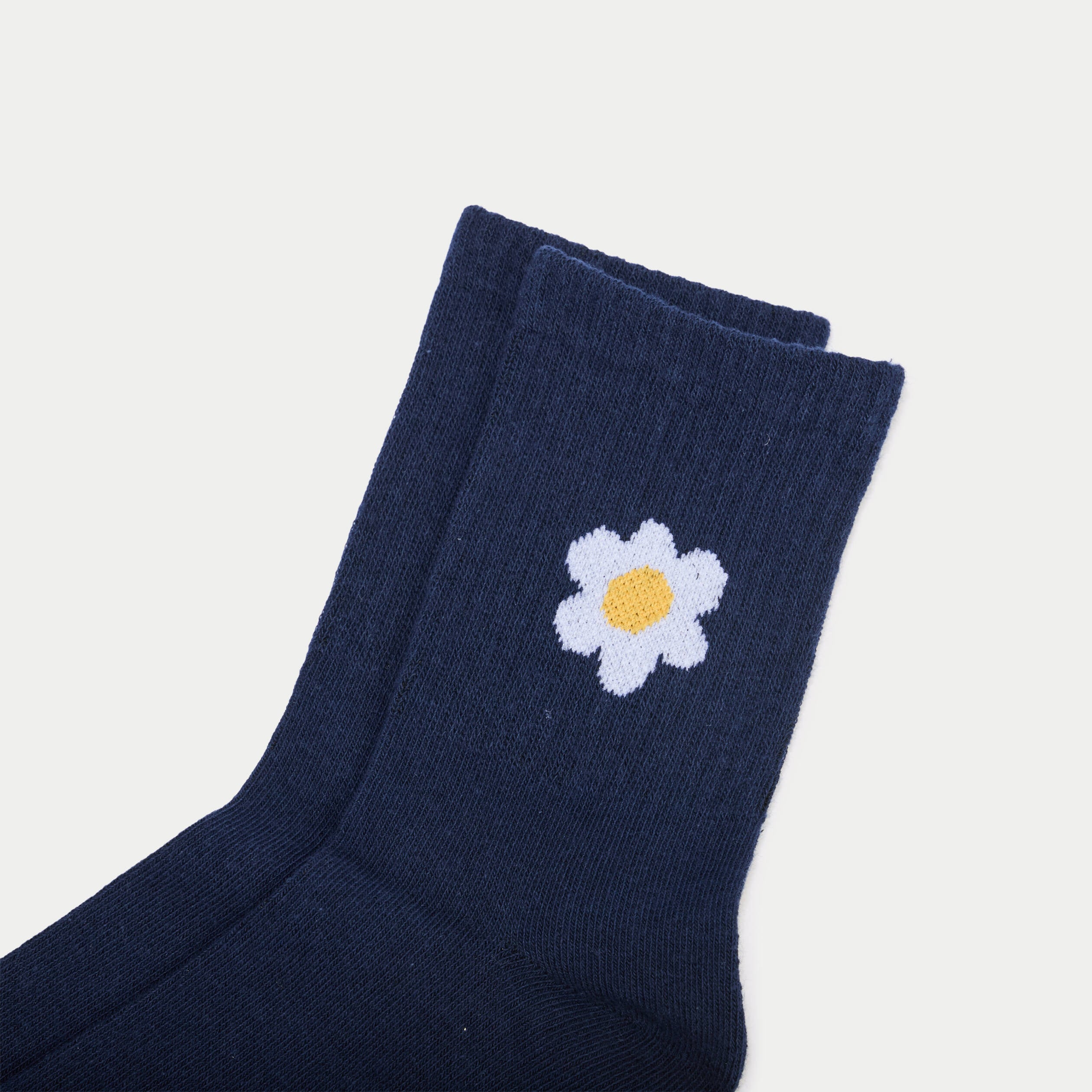 Chaussettes bleu marine femme