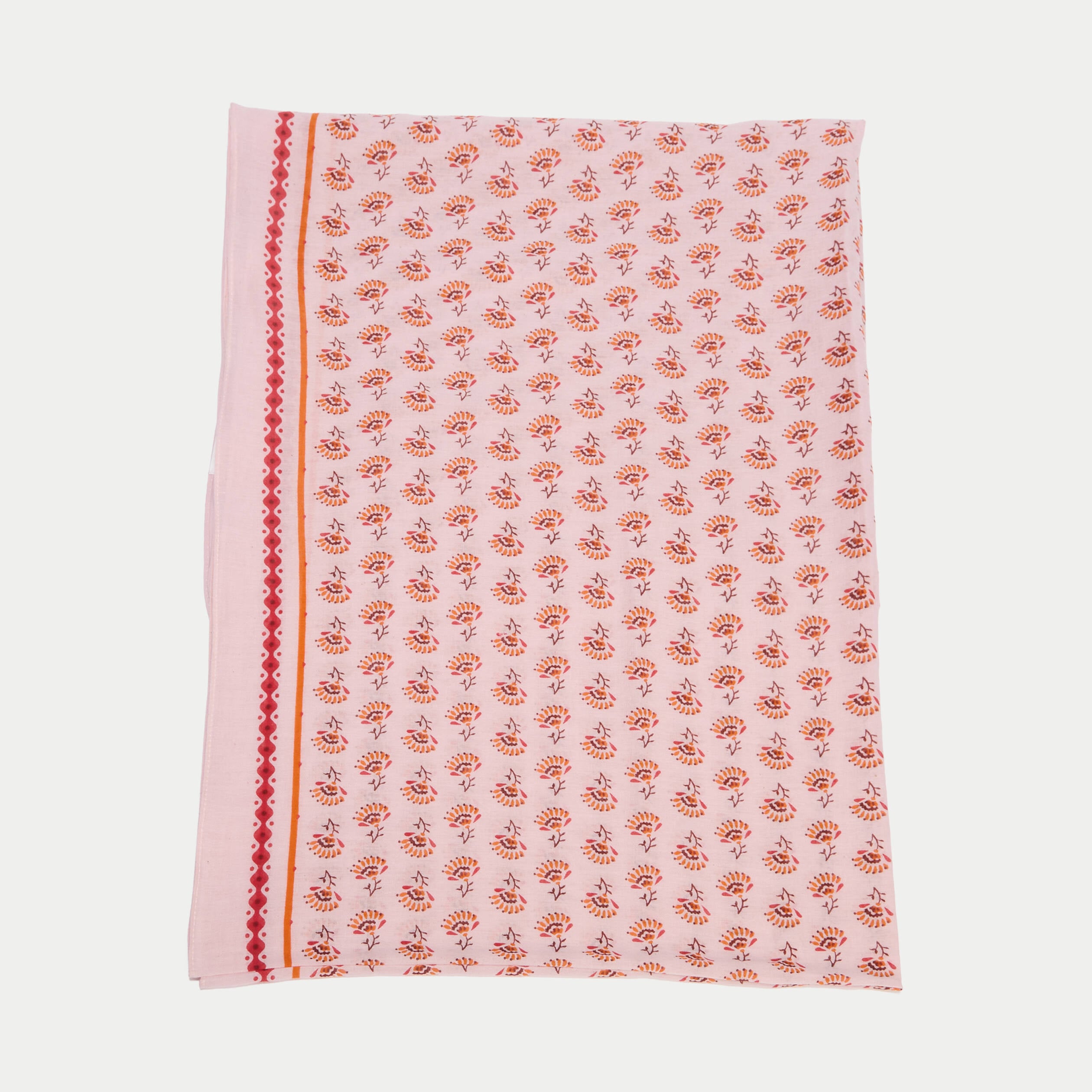 Foulard rose clair femme