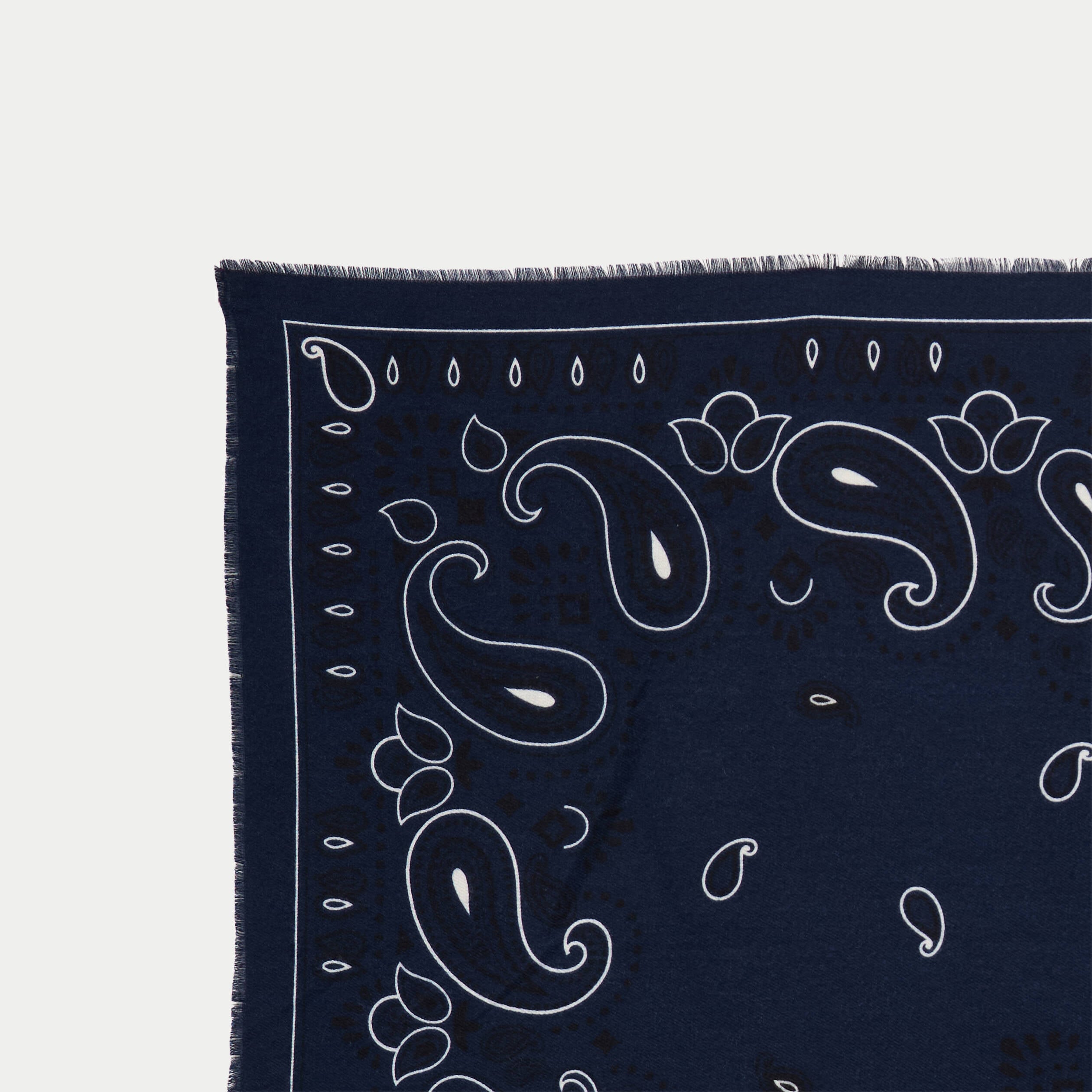Foulard bleu electrique femme