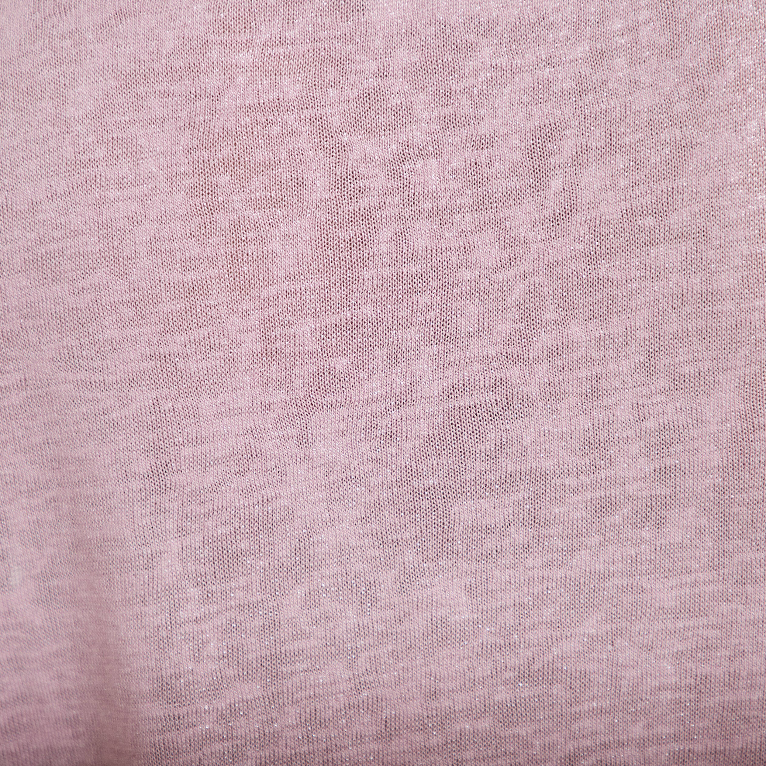 T-shirt manches dentelle parme femme