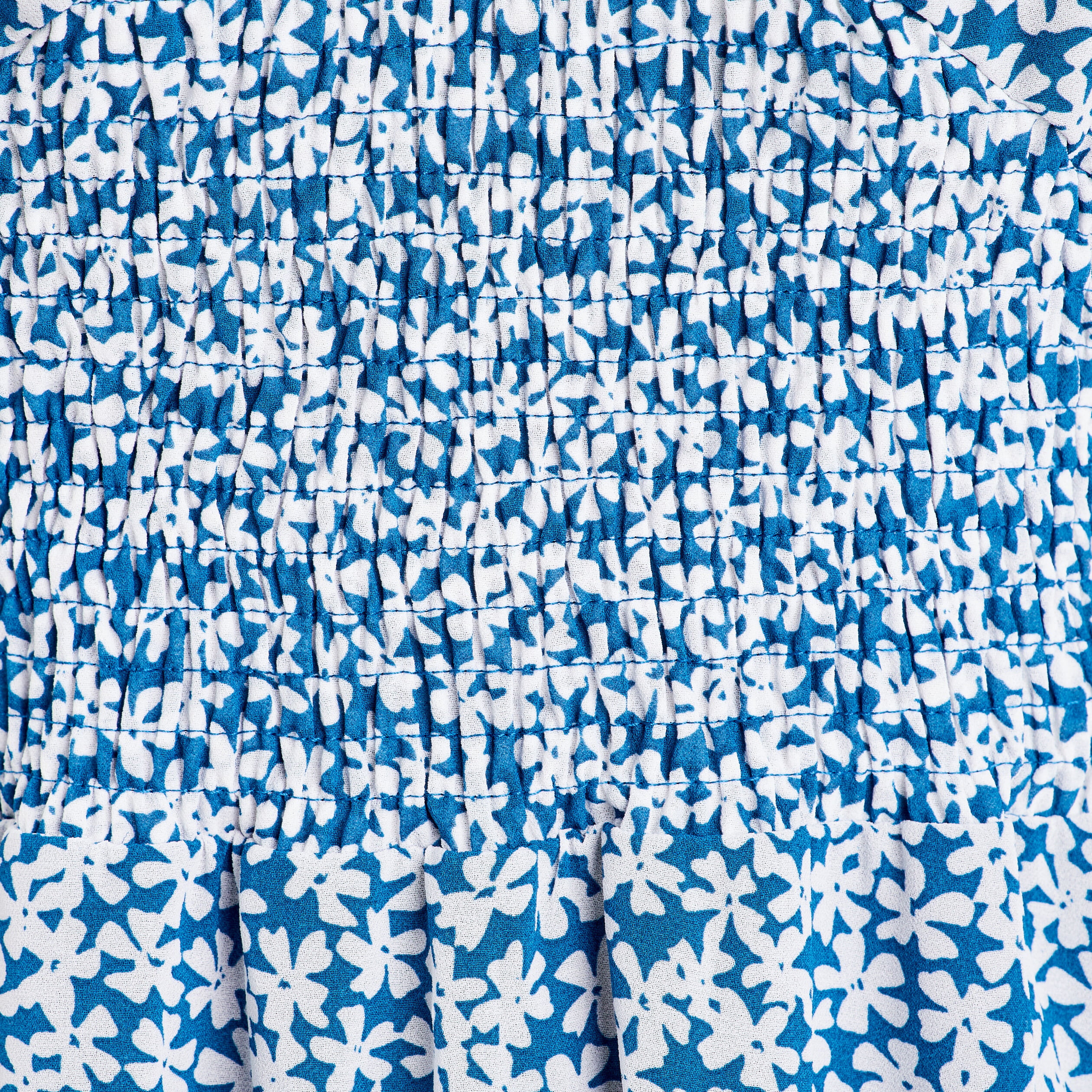Robe &eacute;vas&eacute;e manches courtes bleu marine femme