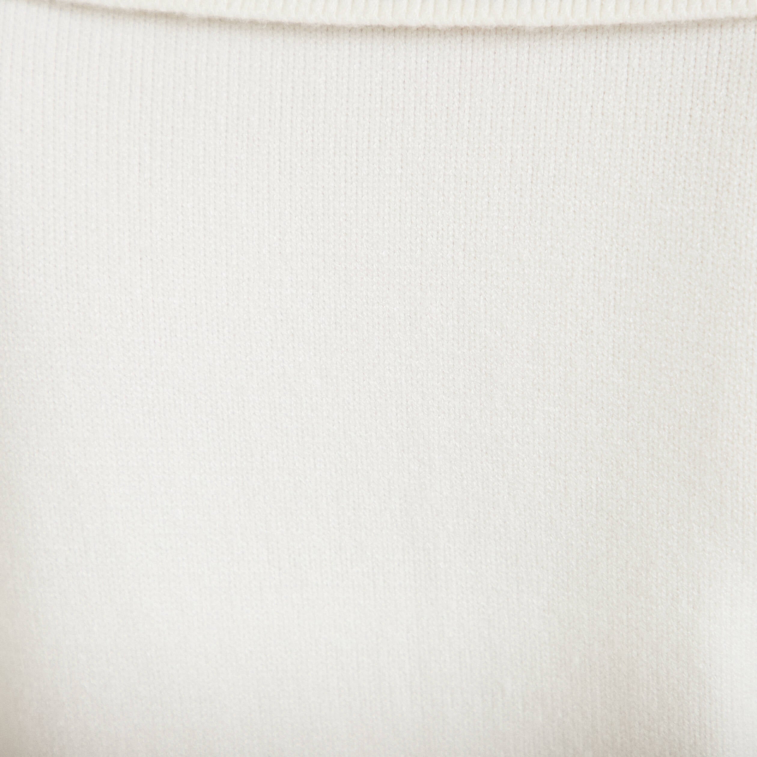 Pull col marin manches longues ecru femme