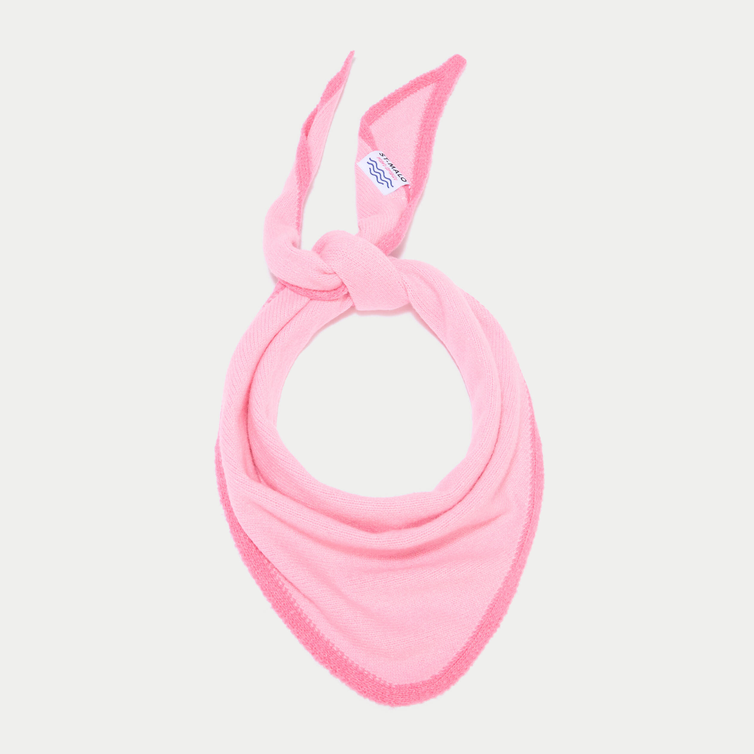 Foulard rose clair femme