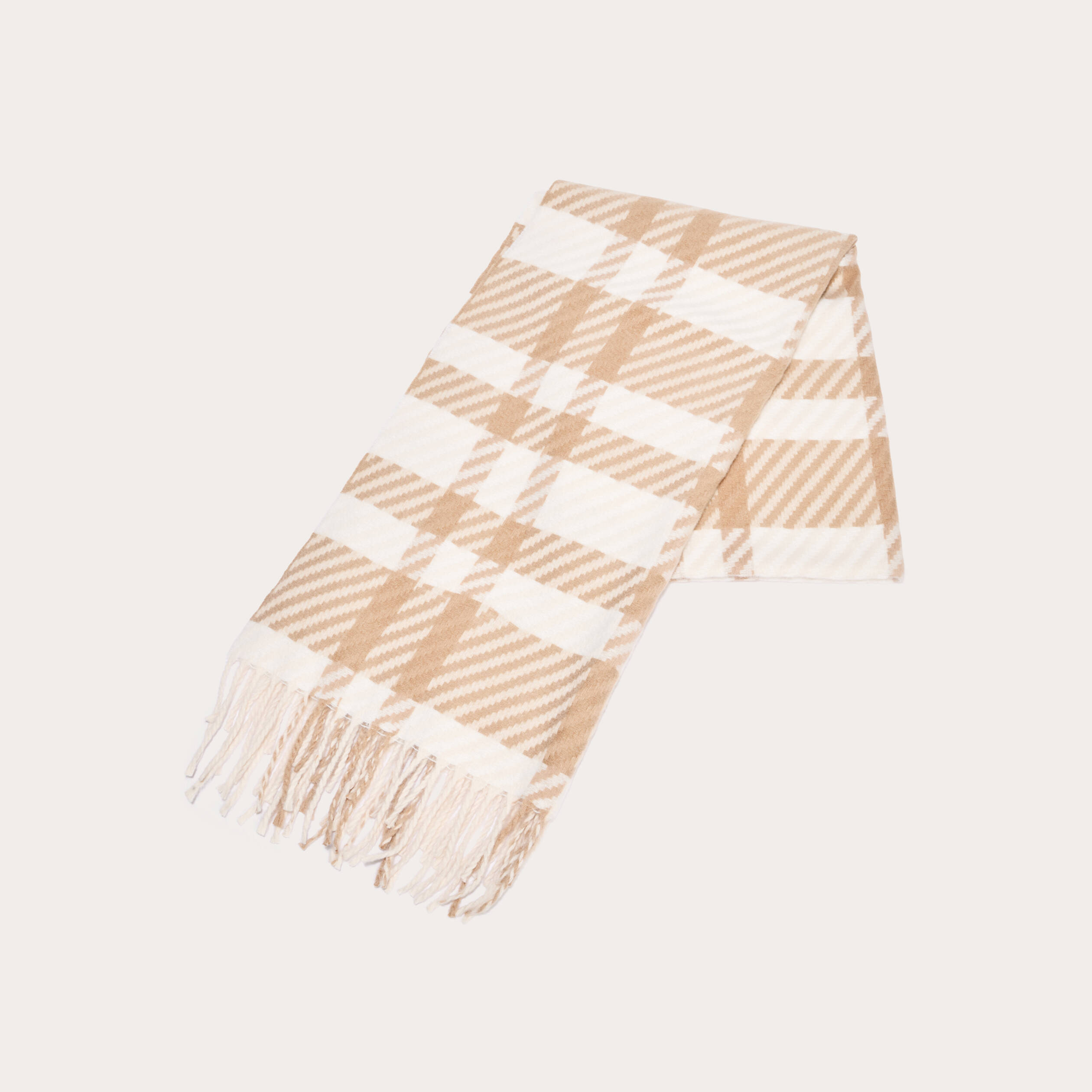 &Eacute;charpe camel femme