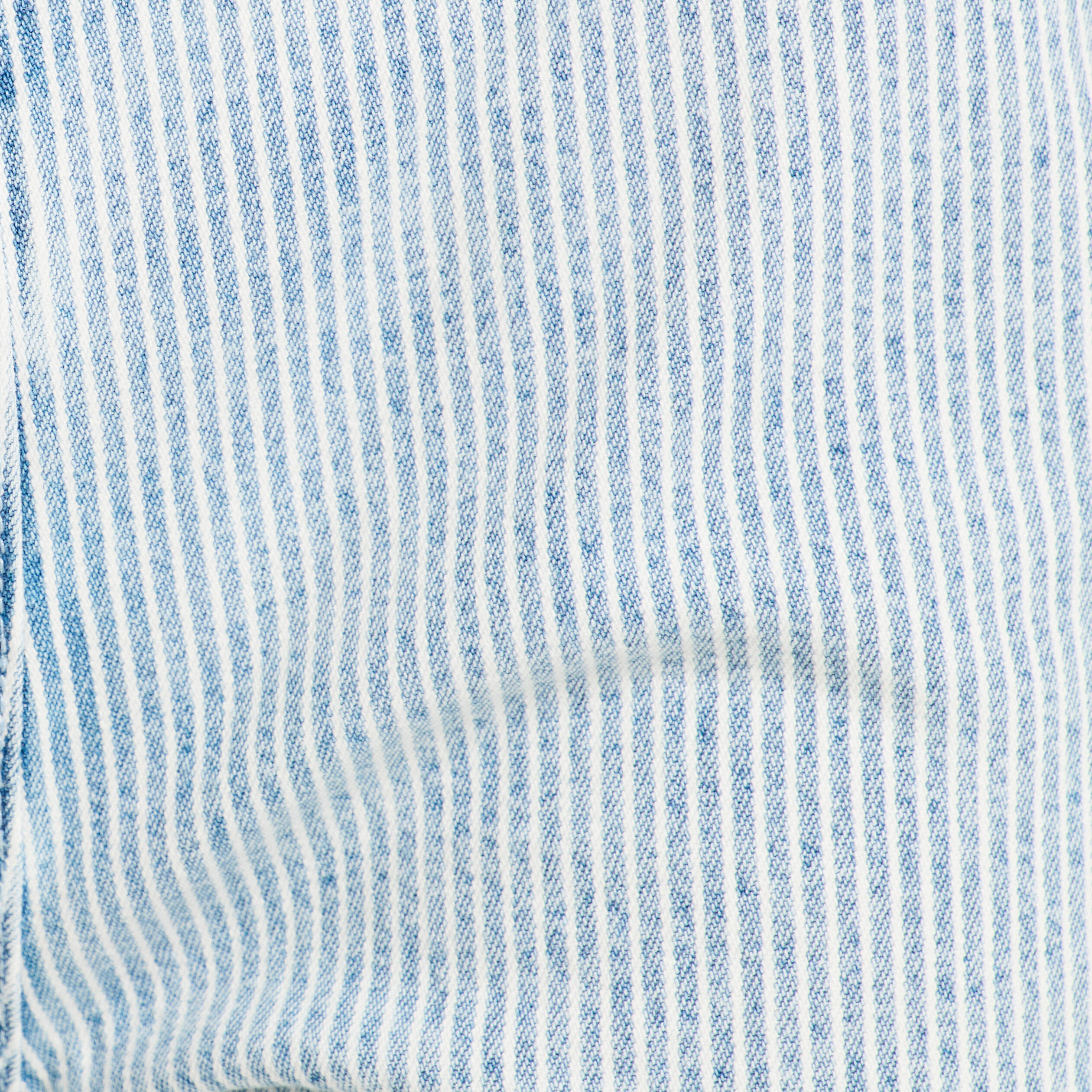 Jean droit taille haute bleu gris femme