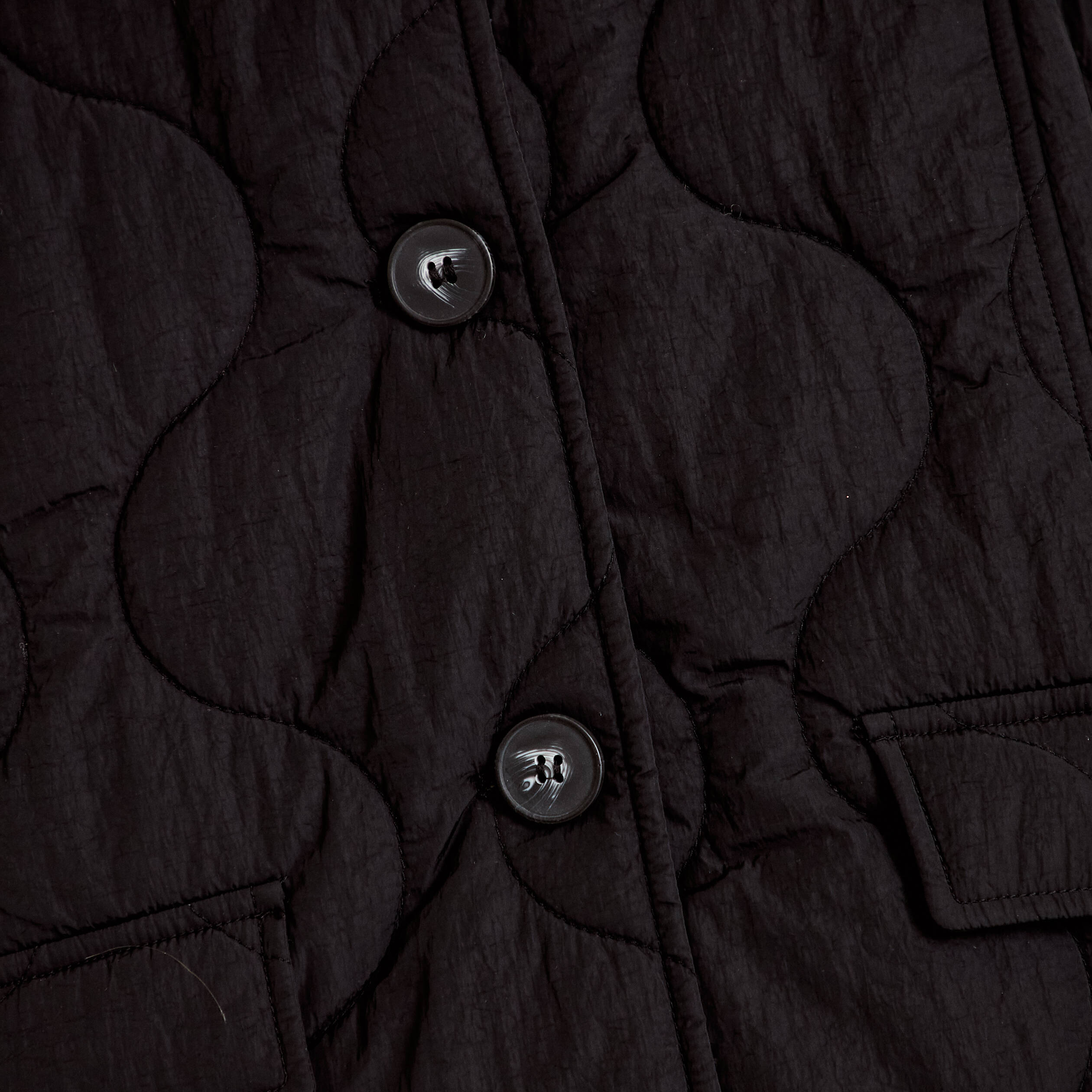Veste ample manches longues noir femme