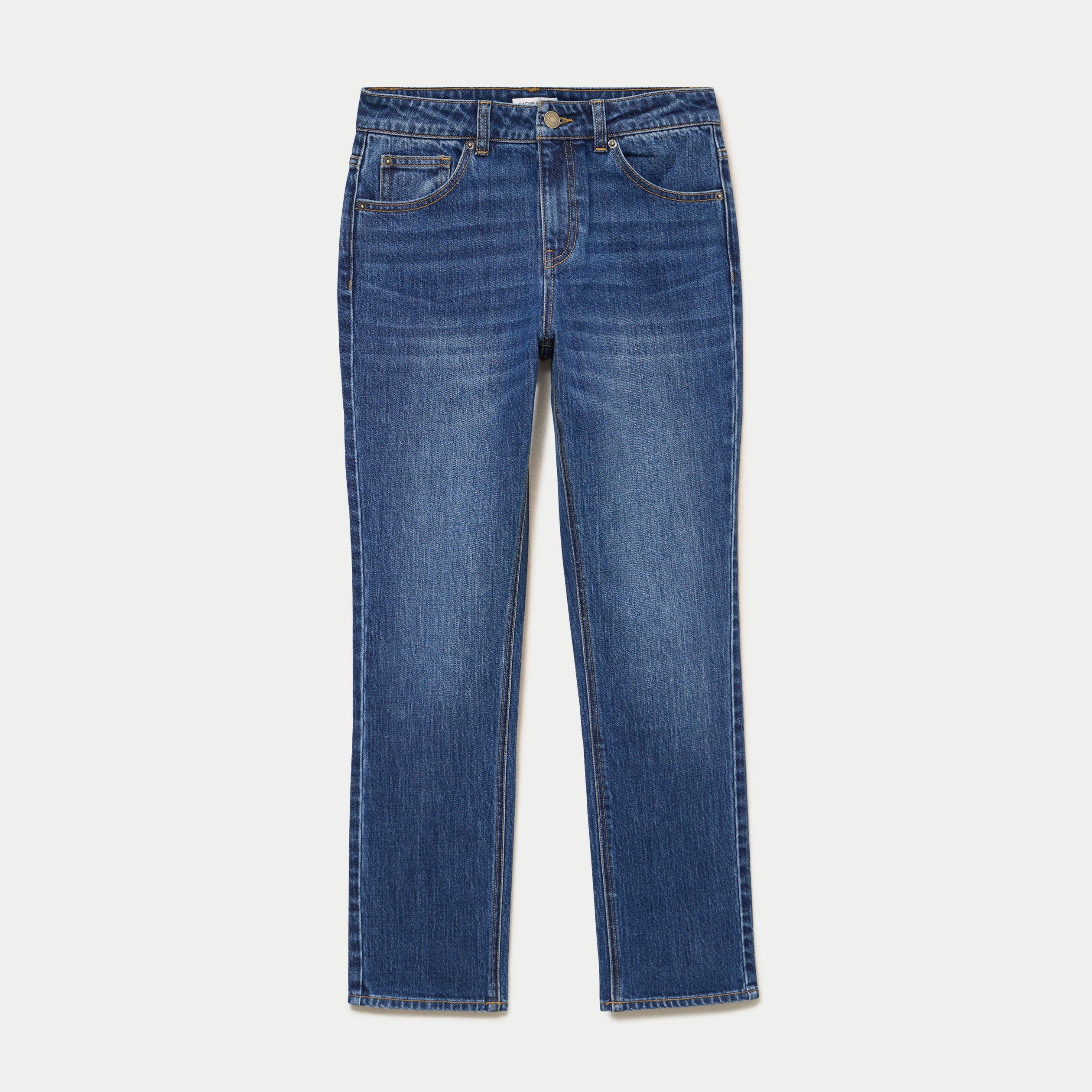 Jean taille standard denim stone femme