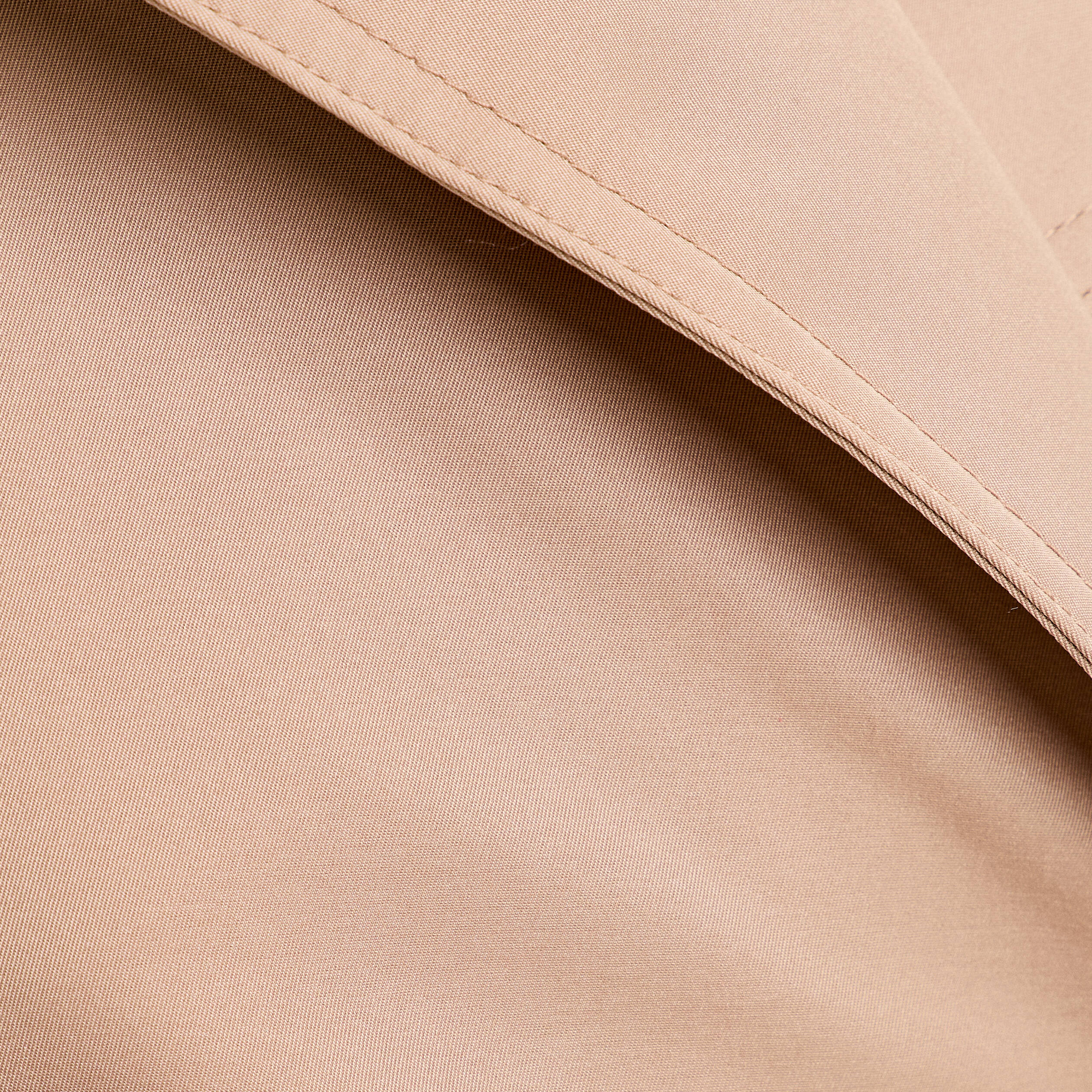 Trench ceintur&eacute; avec capuche camel femme