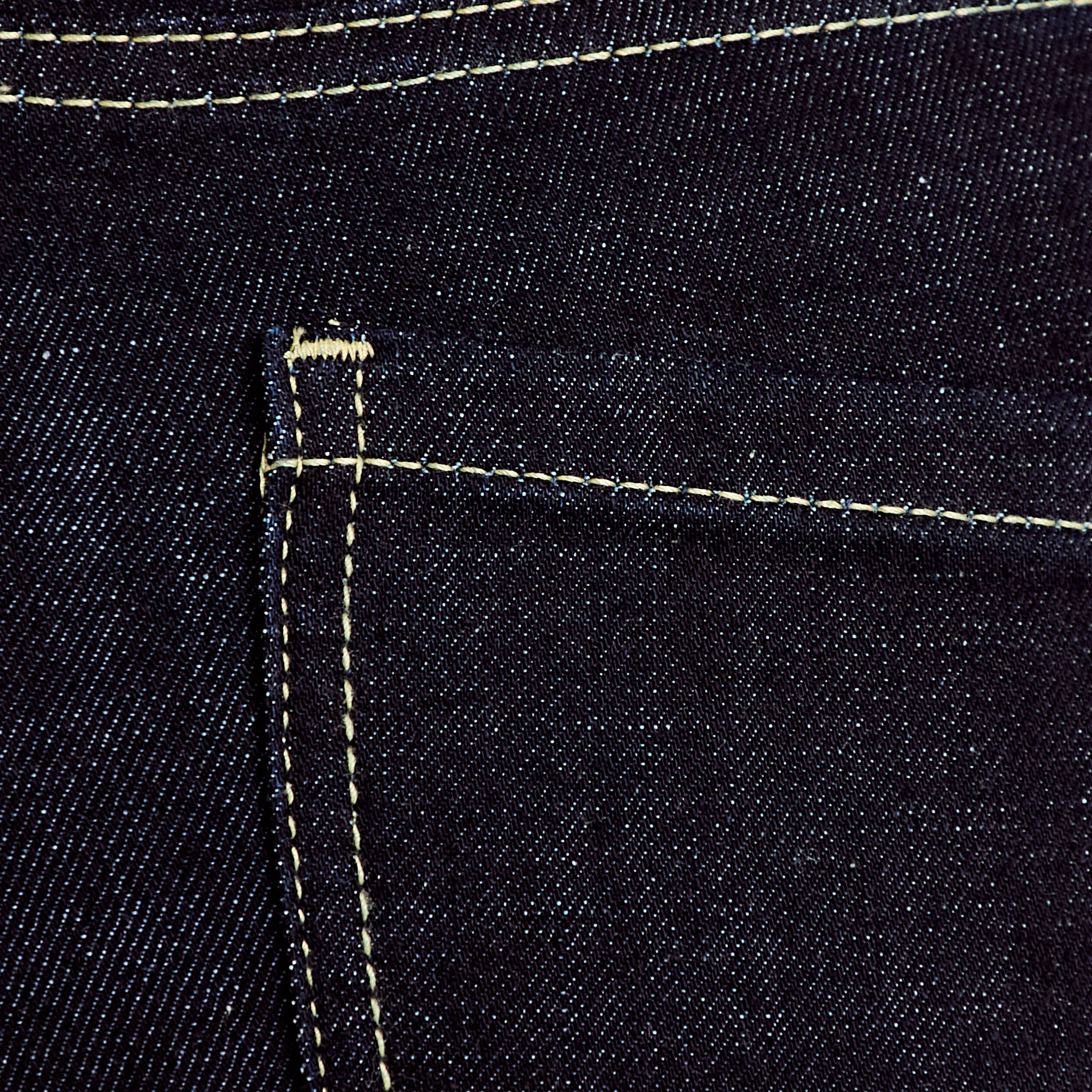 Jean skinny taille haute denim brut rinse femme