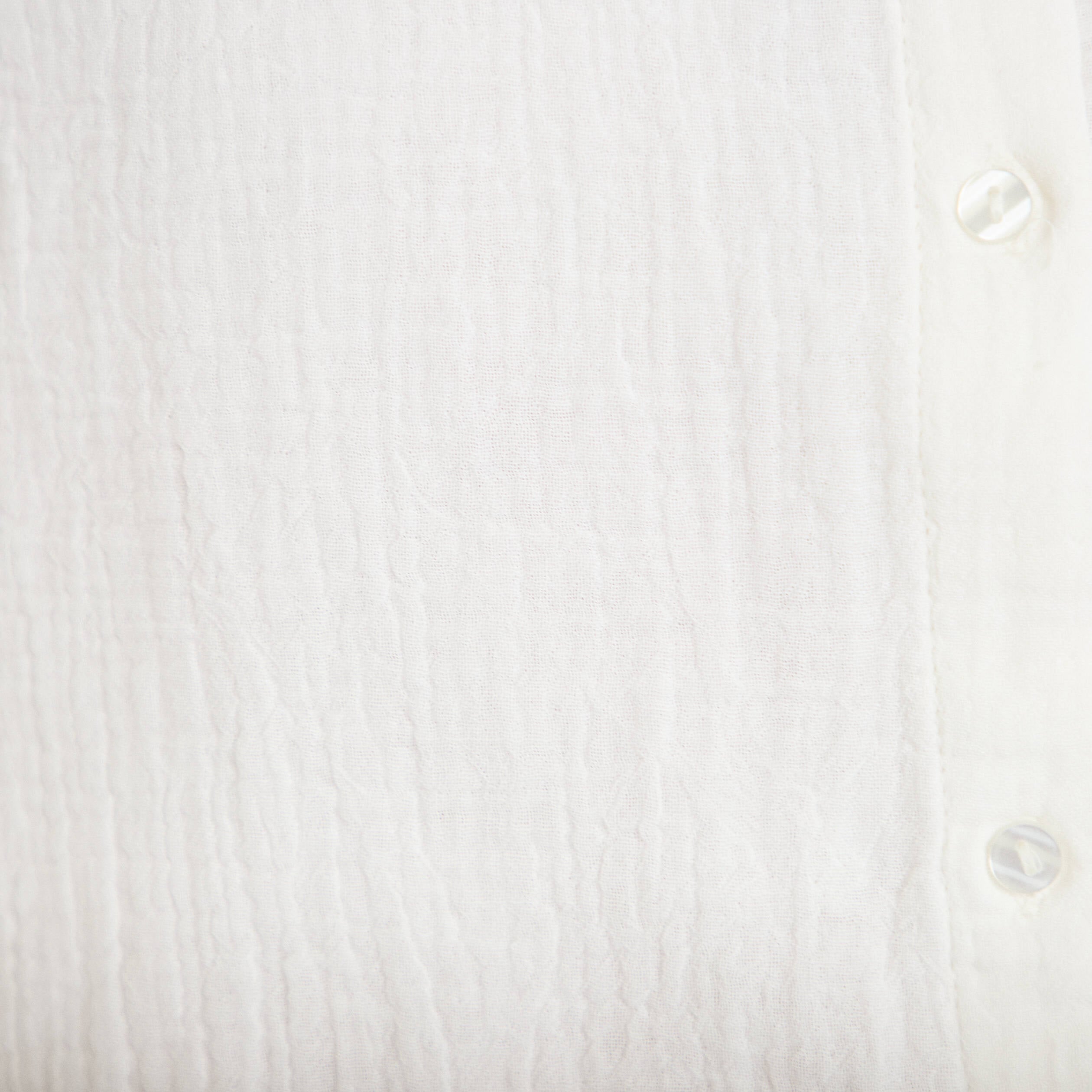Chemise manches 3/4 ecru femme