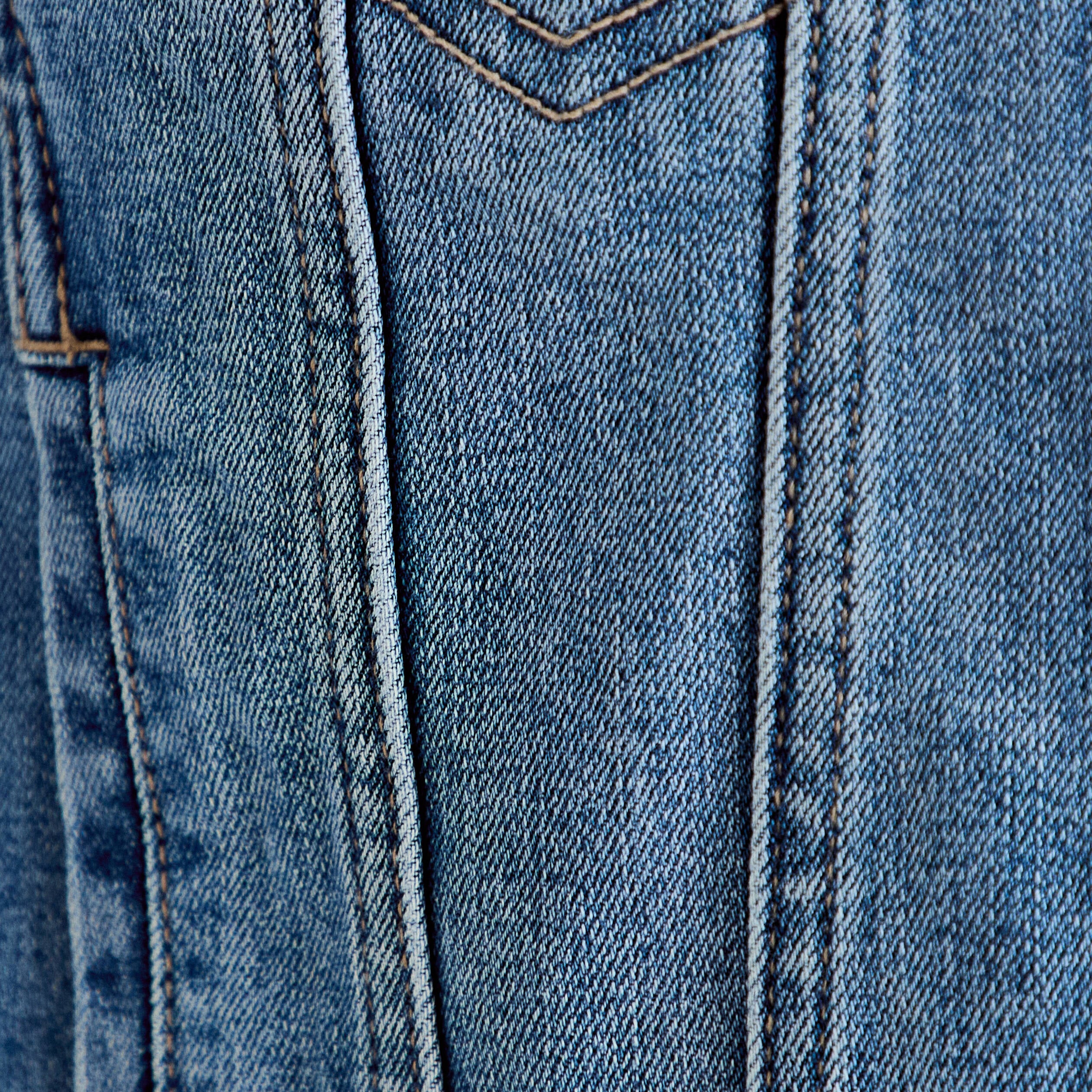 Veste cintr&eacute;e en jean col classique denim double stone femme