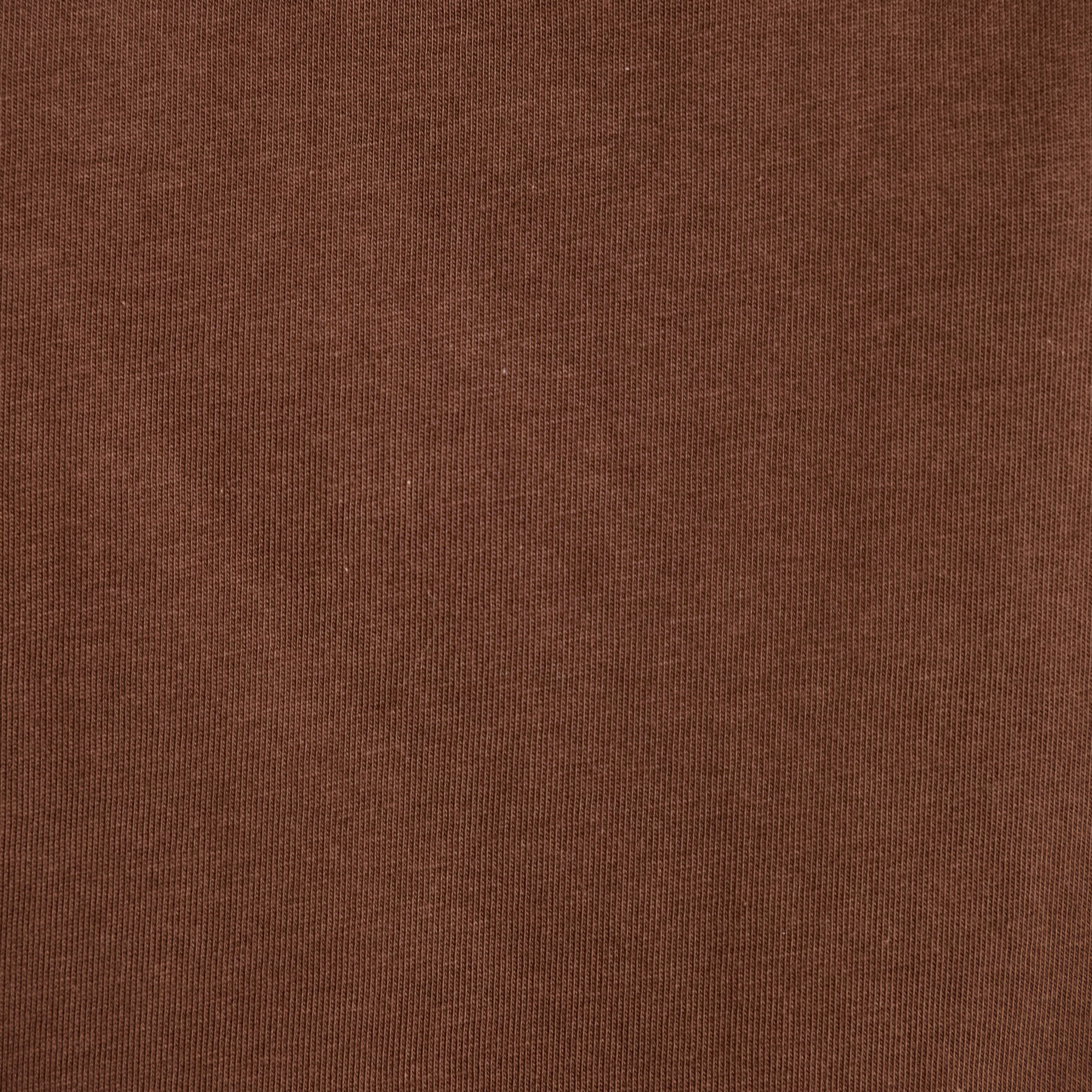 T-shirt oversize manches courtes marron fonc&eacute; femme