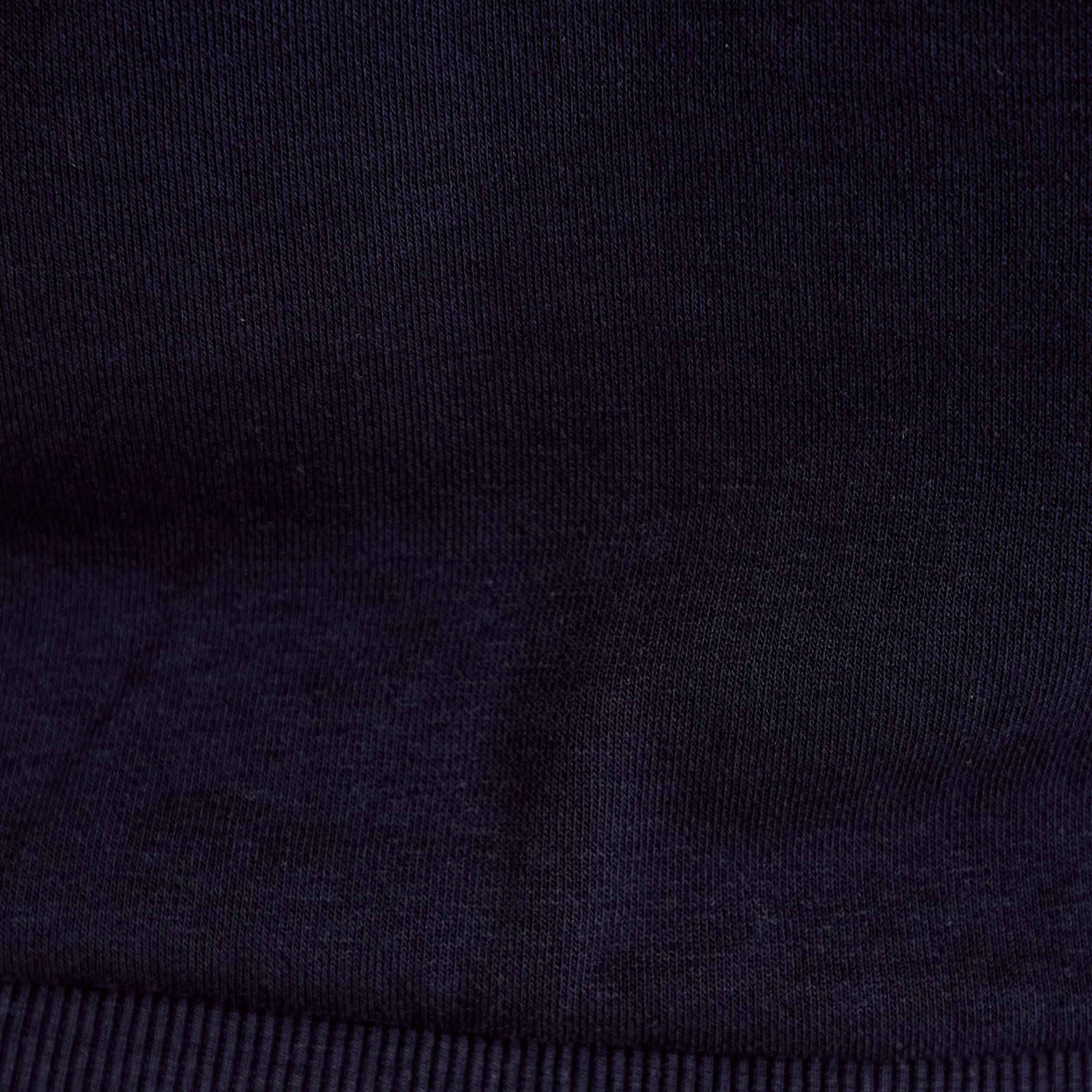 Sweat &agrave; capuche brod&eacute; manches longues bleu femme
