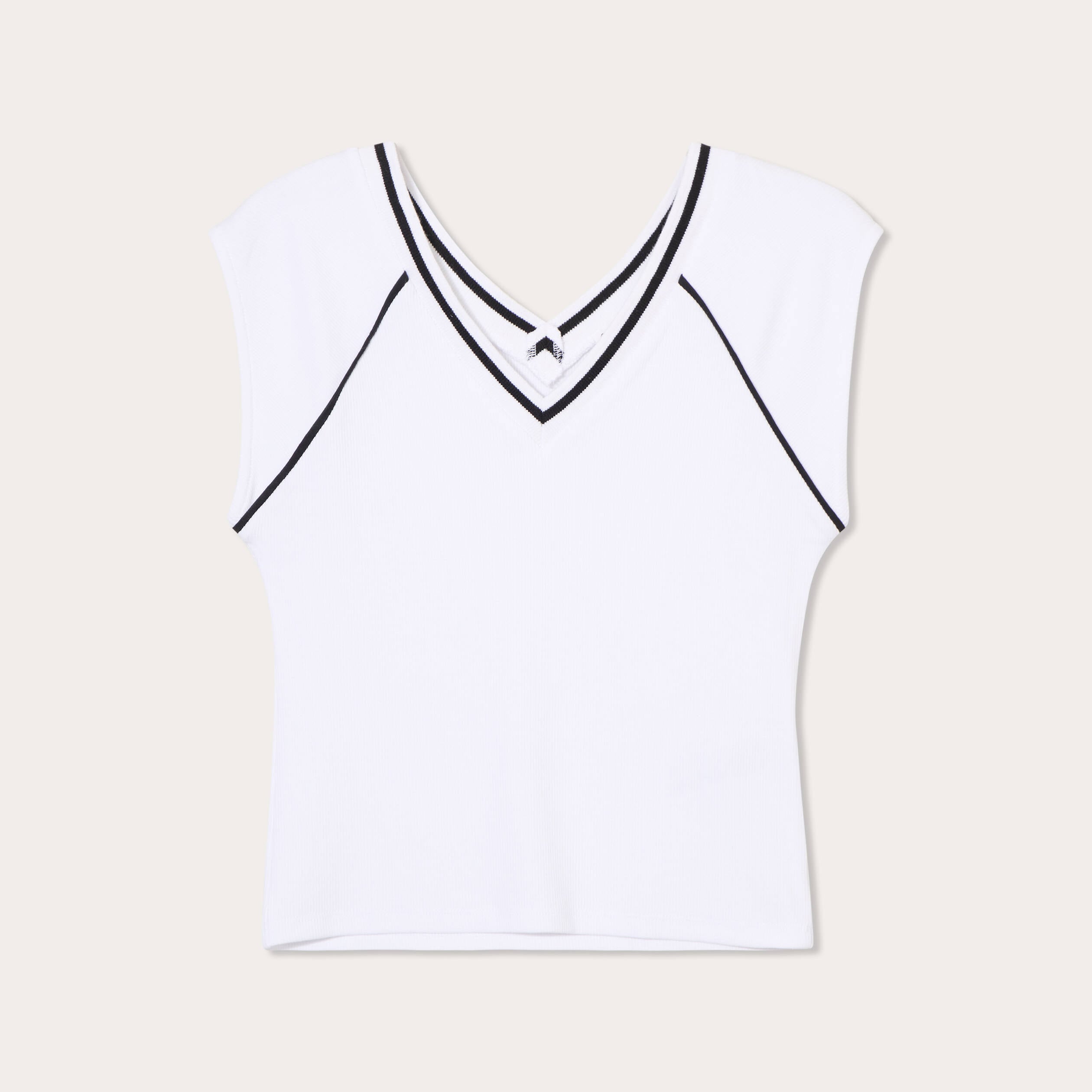 T-shirt manches courtes blanc femme
