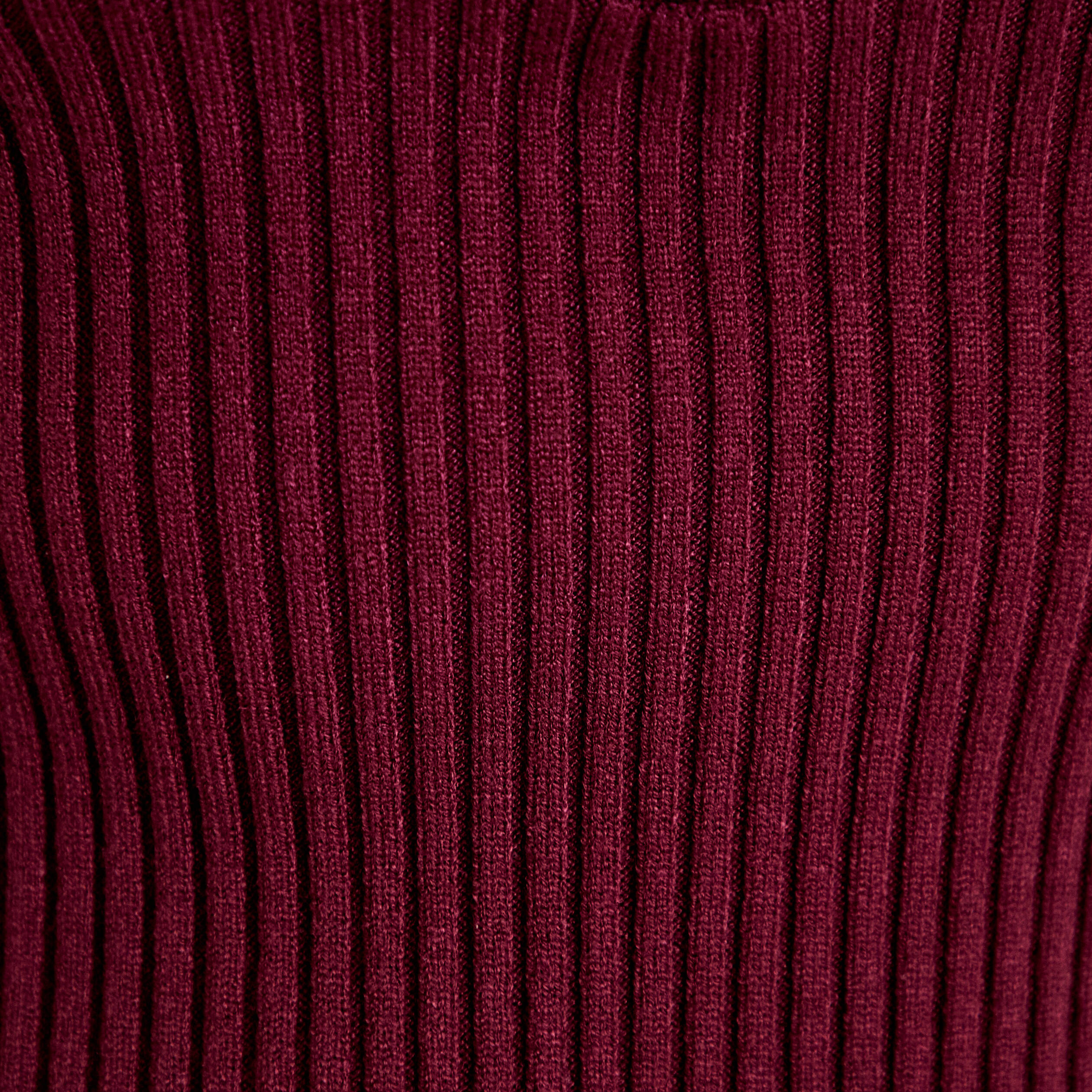 Robe pull patineuse manches longues bordeaux femme
