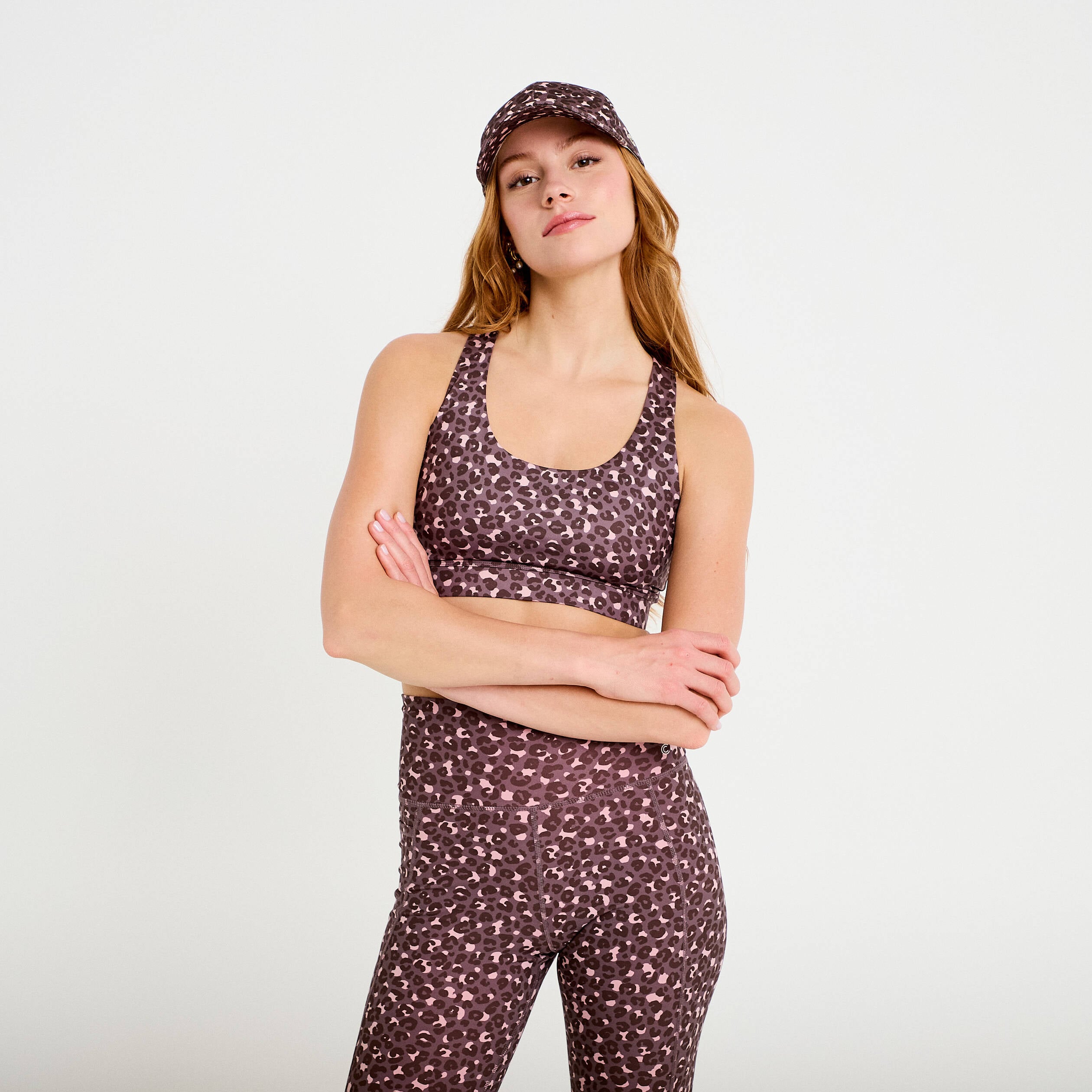 Brassi&egrave;re de sport activewear violet femme