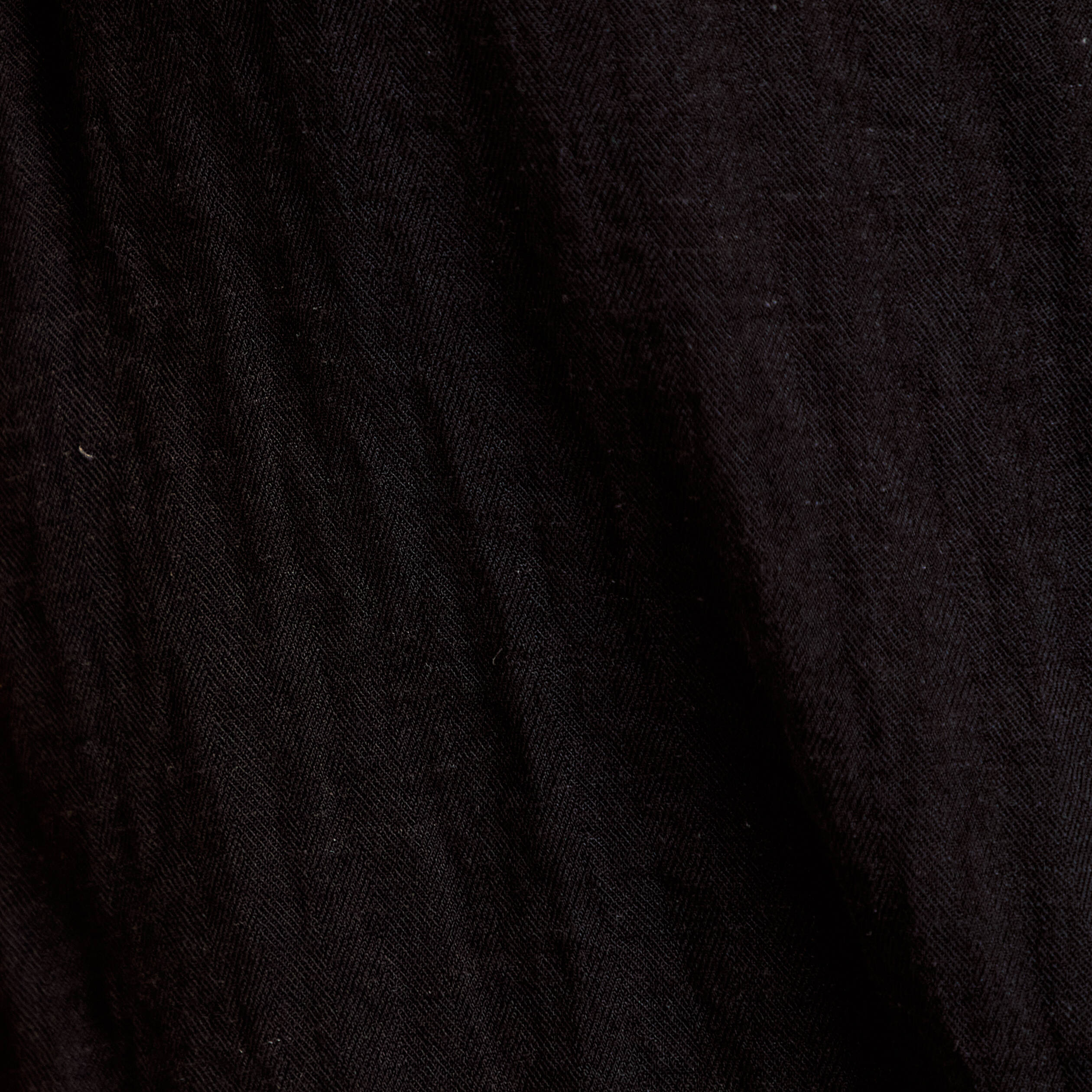 Chemise droite pliss&eacute;e manches courtes noir femme