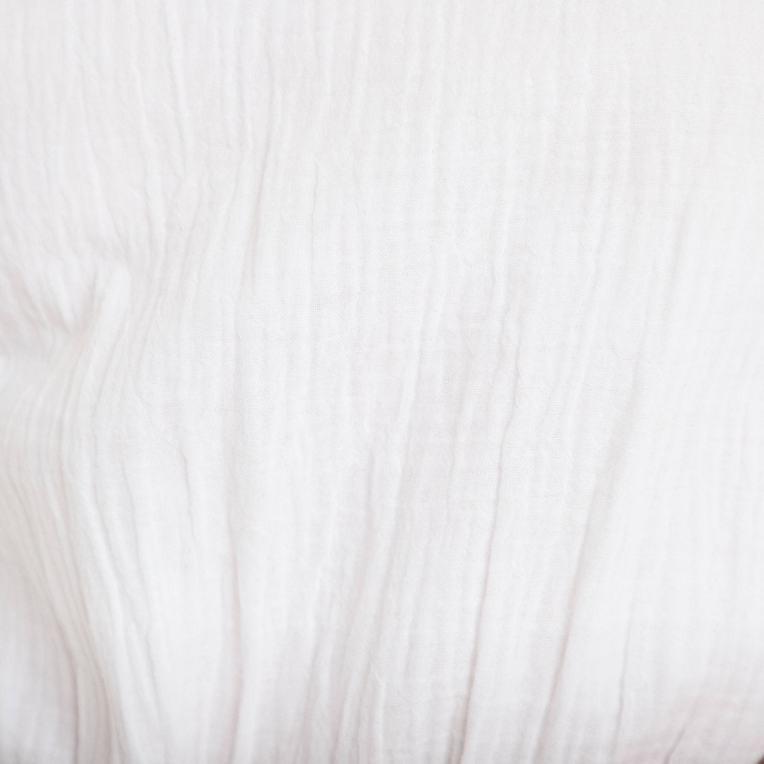Combishort pliss&eacute; blanc femme
