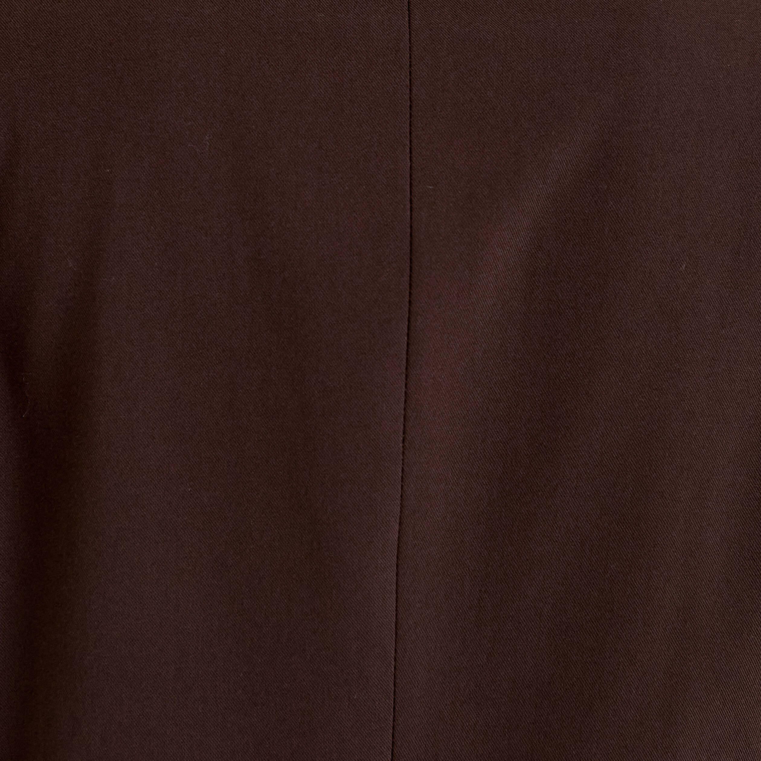 Blazer ajust&eacute; manches longues marron fonc&eacute; femme