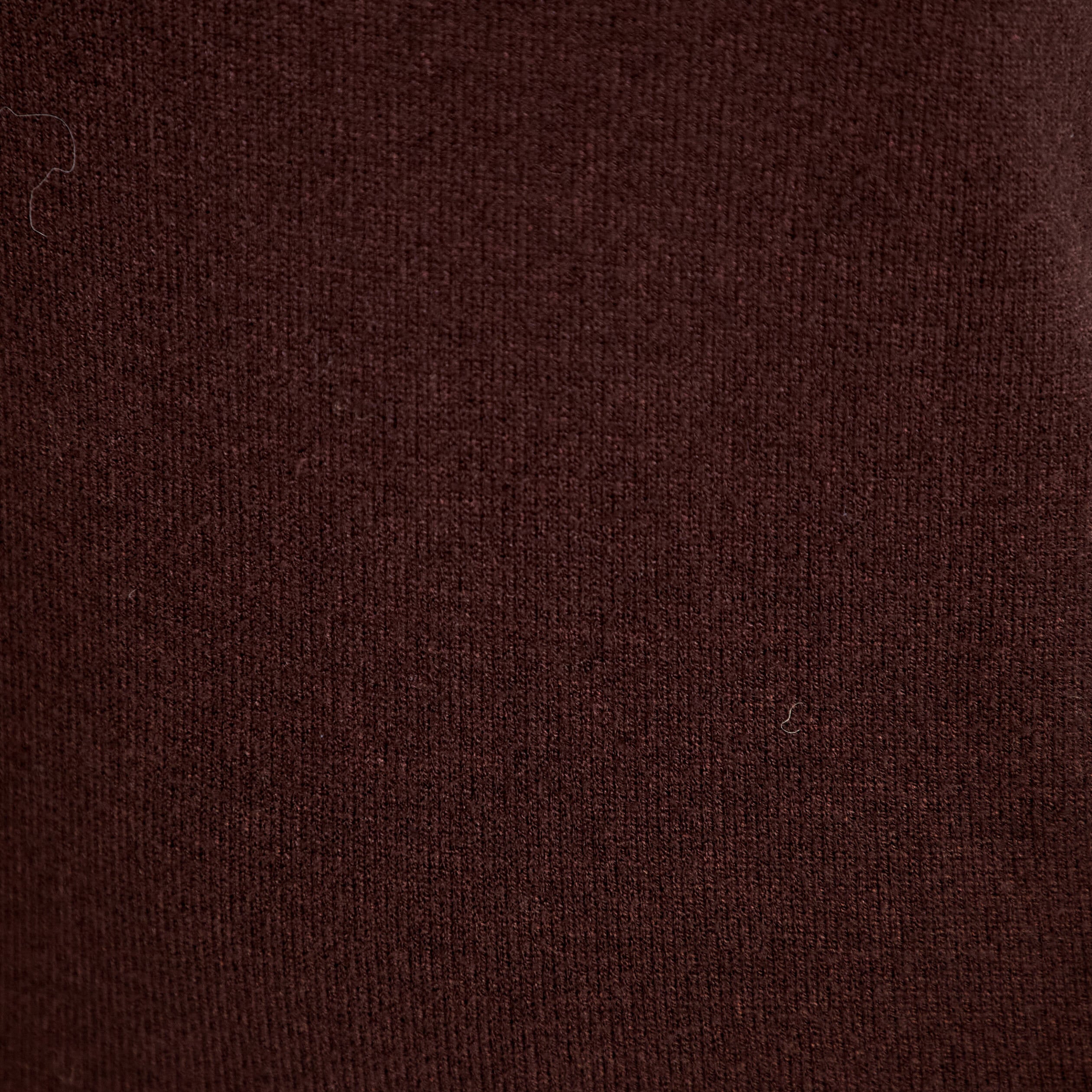 Robe pull ajust&eacute;e manches longues marron fonc&eacute; femme