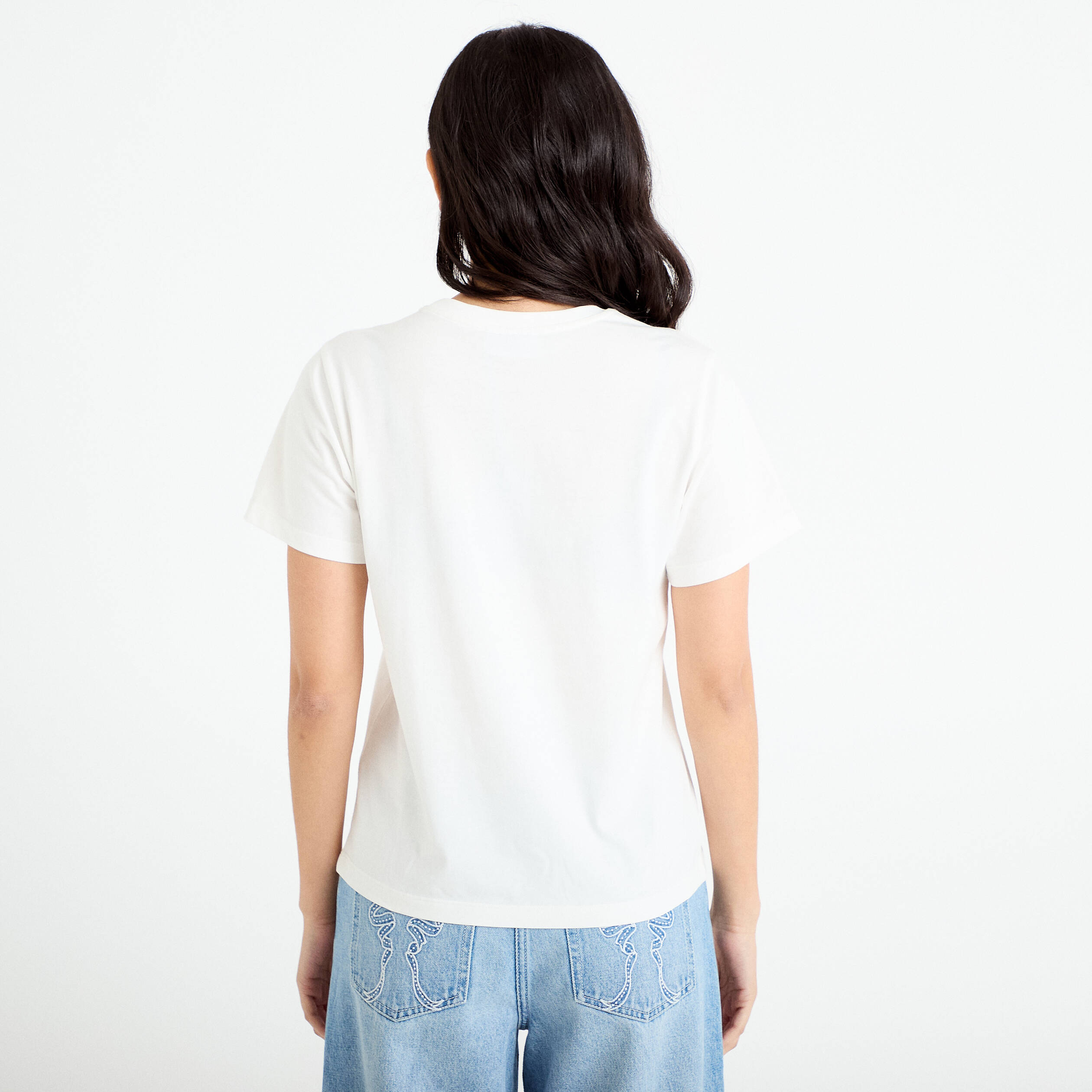 T-shirt col rond Bridgerton ecru femme