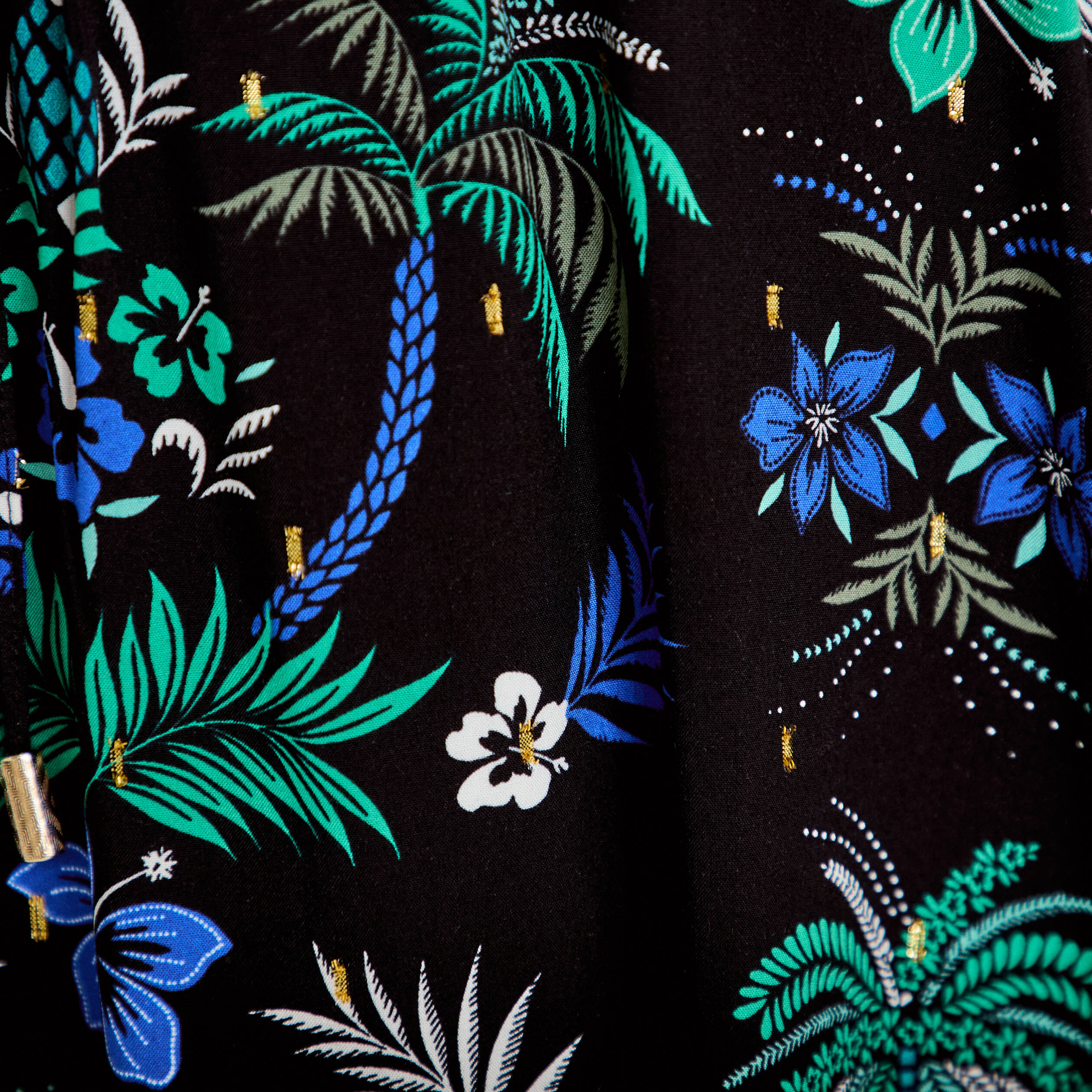 Jupe longue &eacute;vas&eacute;e taille haute noir femme