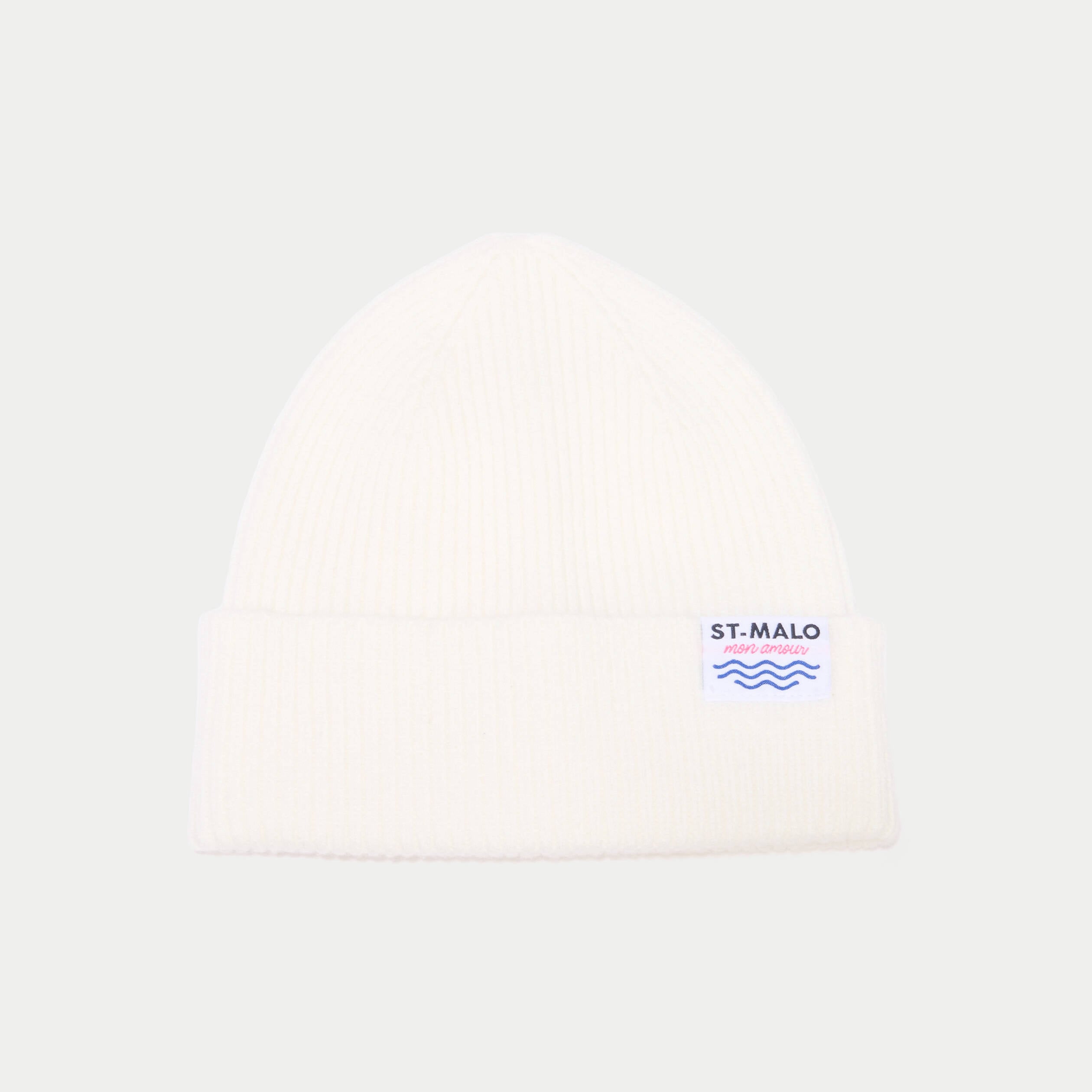 Bonnet ecru femme