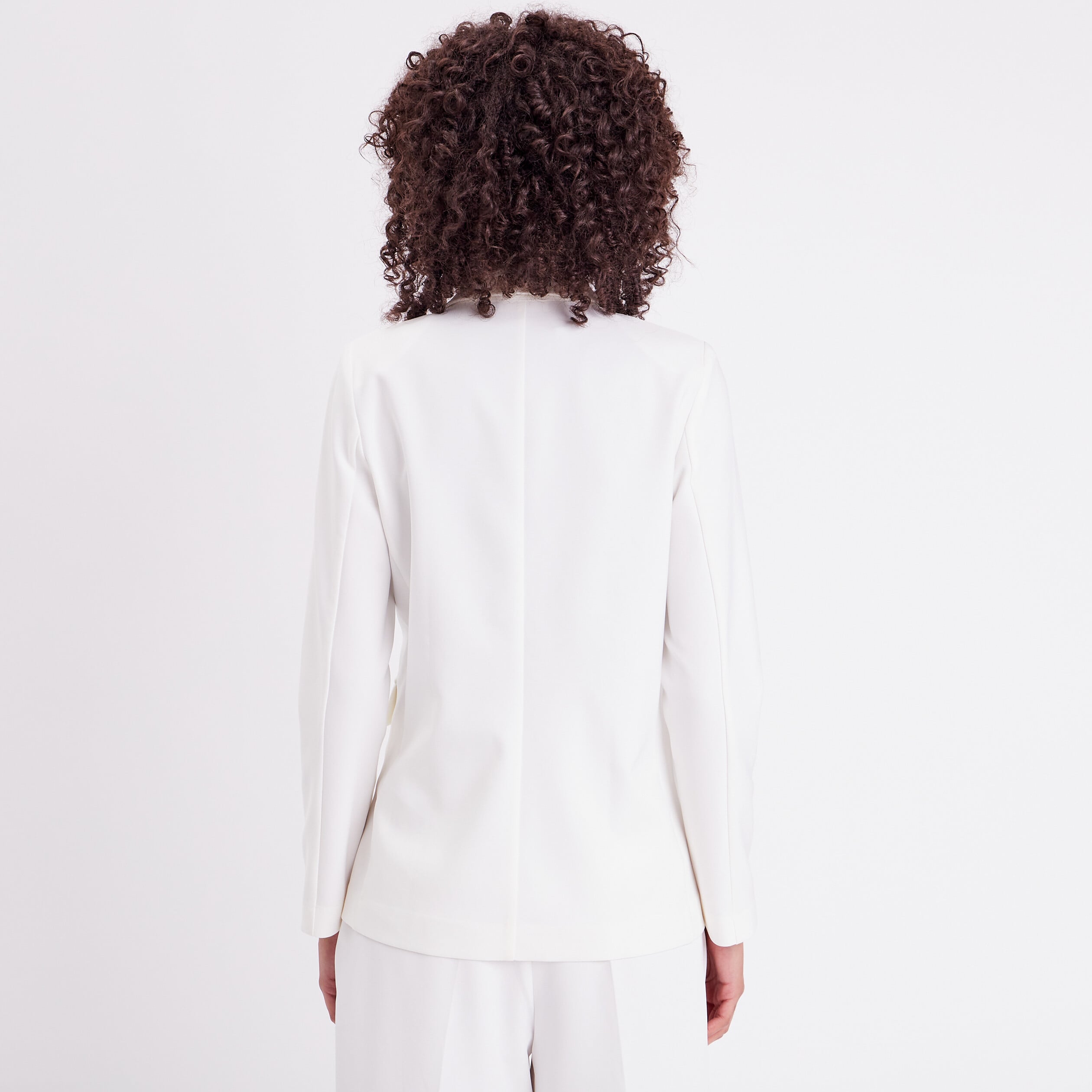 Veste blazer ecru femme